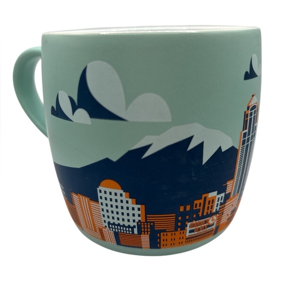 Space Needle Skyline Mug - Light Blue - Picture 3 of 6